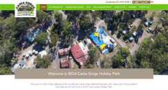 Desktop Screenshot of caniagorge.com.au